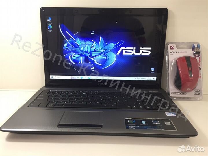 Ноутбук Asus, Intel, 4GB, SSD, Гарантия