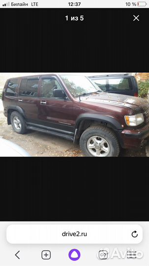 Кузов isuzu trooper