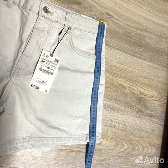 Оригинал zara Шорты Moms с высокой талией EUR 40