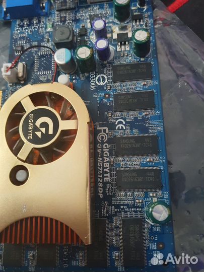 Ретро видеокарта Gigabyte GV-N57128D