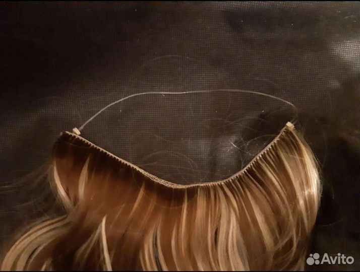 Волосы на резинке