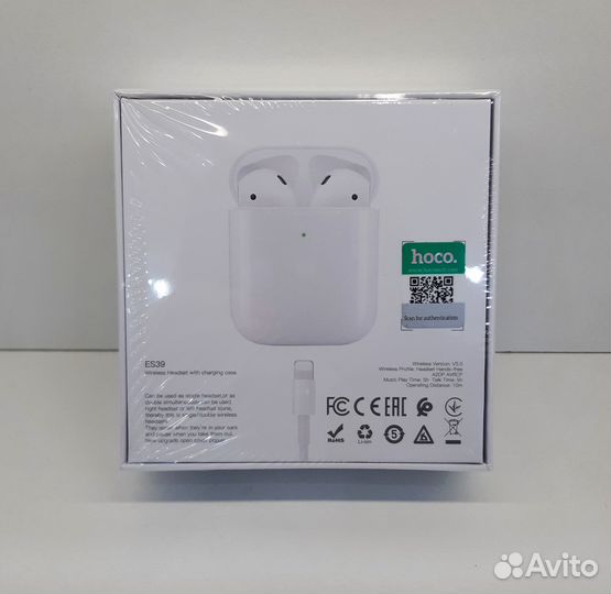 AirPods 2 hoco Беспроводные наушники
