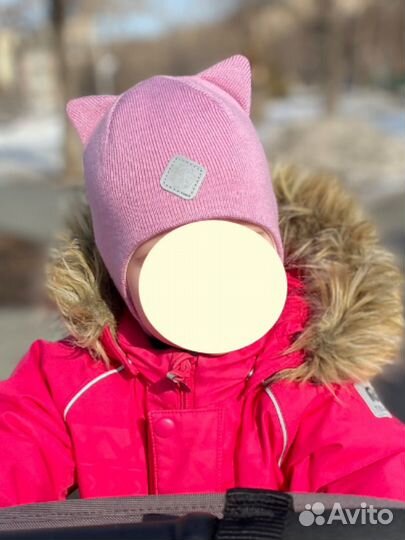 Шапка для девочки демисезон