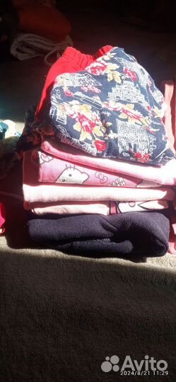 Детские вещи пакетом для девочки 110 116