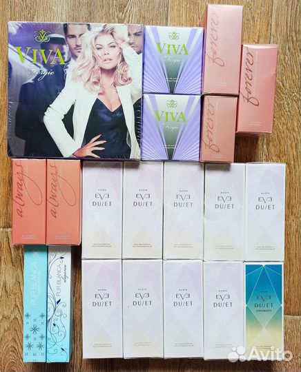 Снятая парфюмерия Avon