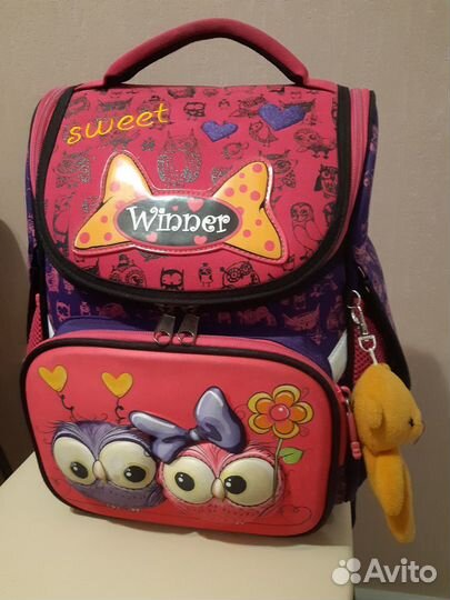 Рюкзак школьный, ортопедический для девочки