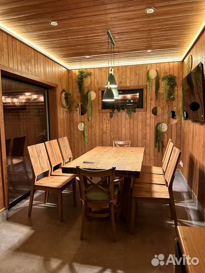 Семейная баня на дровах с чаном