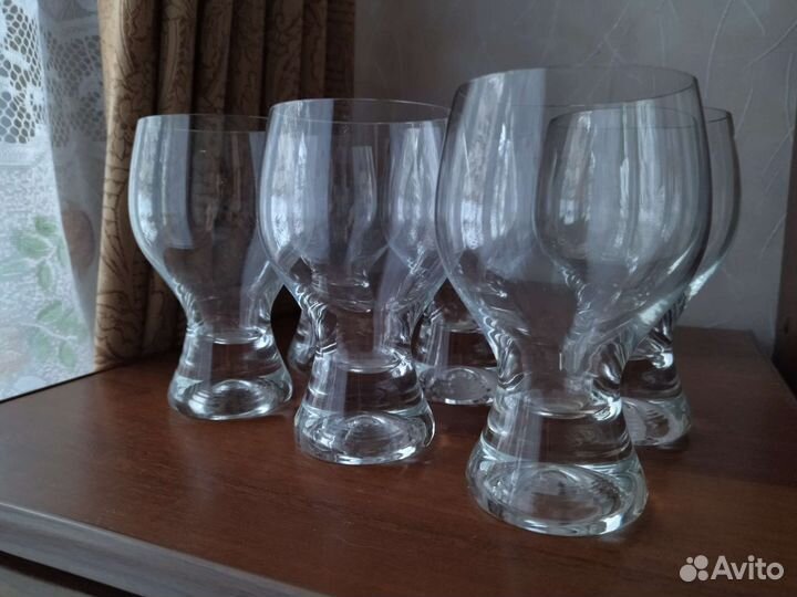 Набор бокалов из Богемского стекла
