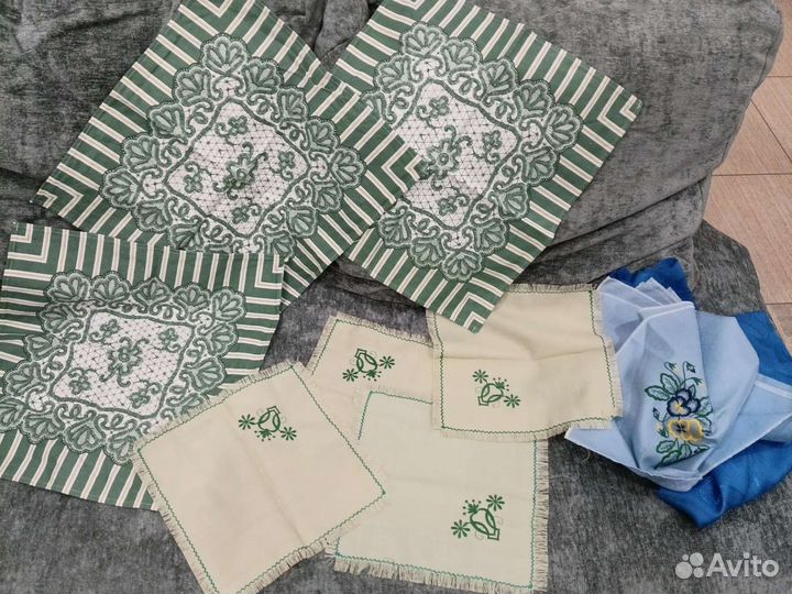 Скатерть льняная СССР