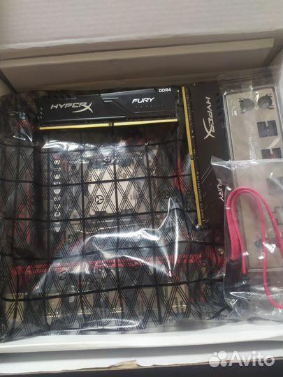 Комплект xron e5 2640 v4, 16gb 2666, погнуты ножки