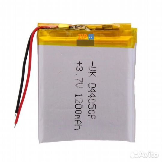 Акб универсальная (банка) 3.7V 2 контакта
