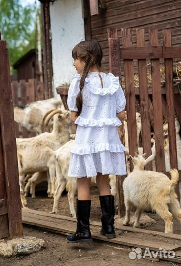 Платье летнее нарядное для девочки