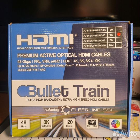 Hdmi кабель AV Edge AC-btssf-10kuhd-10
