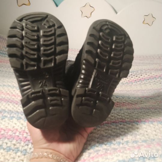 Сапоги зимние детские kuoma 24