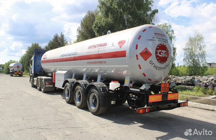 Полуприцеп газовоз GT7 ППЦТ-36, 2023