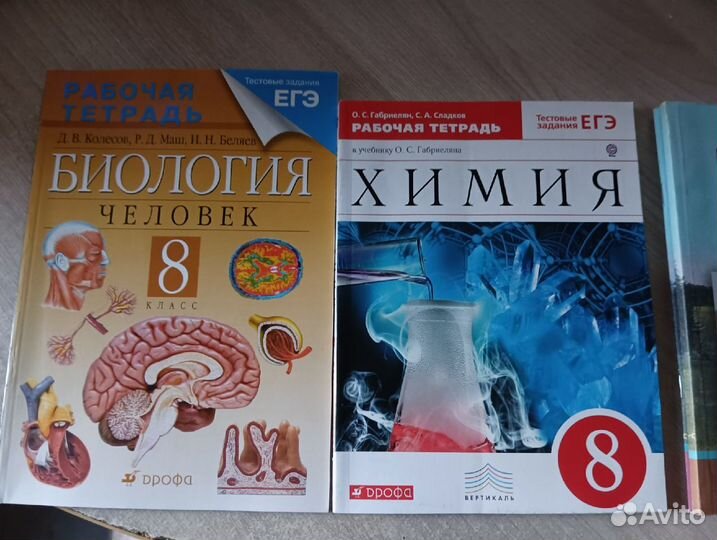 Рабочие тетради 8 класс