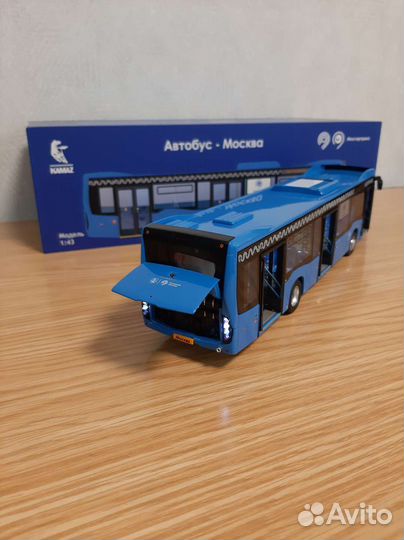 Модель автобуса 1:43 камаз мосгортранс