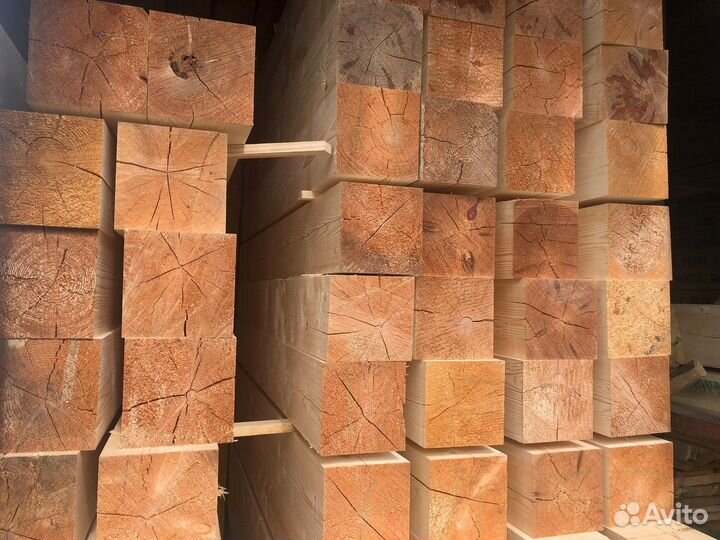 Обрезной брус 200х200мм, гост