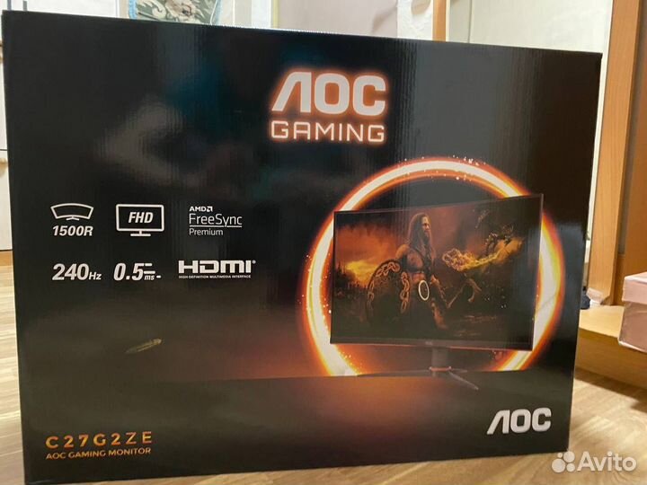 Новые мониторы AOC, Samsung IPS 240Hz 27