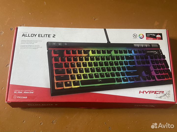 Клавиатура Hyperx alloy elite 2