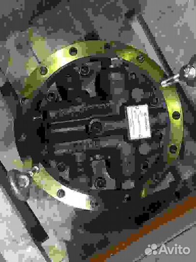 Редуктор хода hitachi ZX120-3 с гидромотором