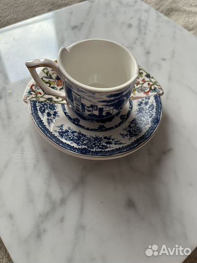 Кофейная пара фарфор