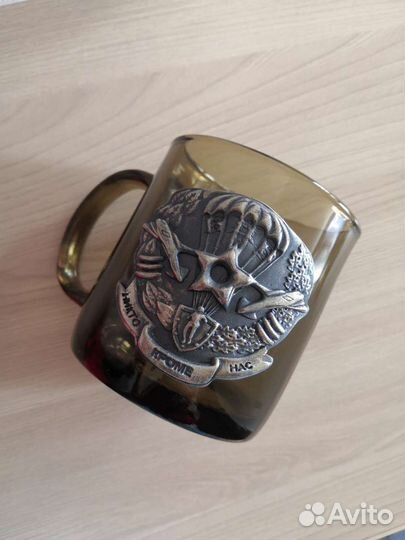 Кружка с декором герб России