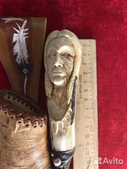 Нож из дамасской стали