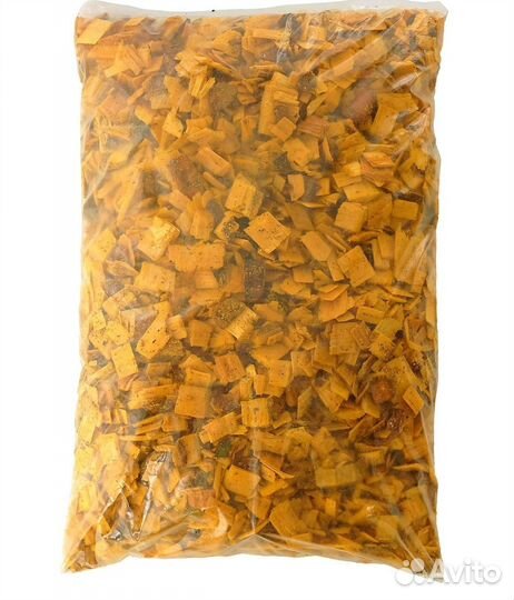Щепа цветная от производителя, желтая