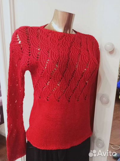 Джемпер из вискозного шелка