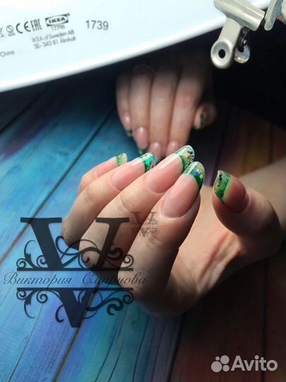 Дыбенко гель лак, Маникюр, Наращивание ногтей