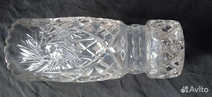 Ваза хрустальная