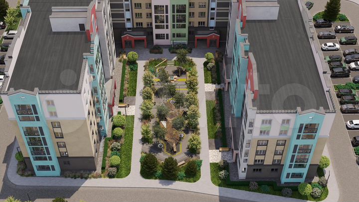 3-к. квартира, 69 м², 5/6 эт.