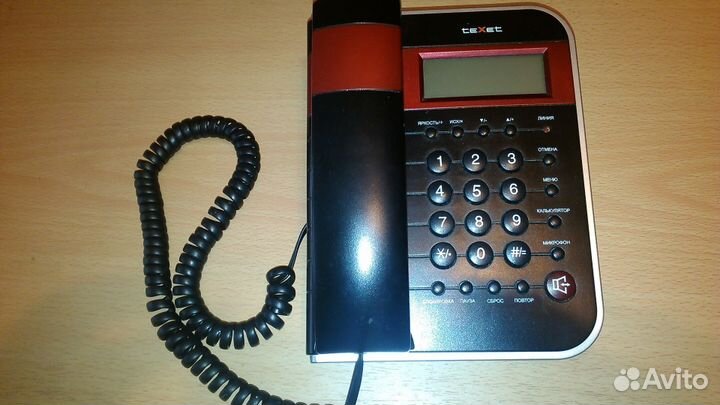 Стационарный телефон с большим набором функций