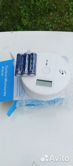 Датчик угарного газа с батарейками