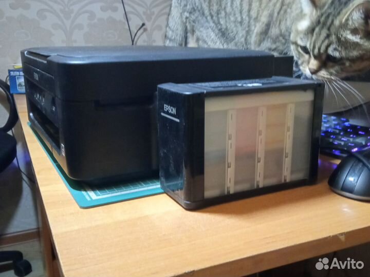 Мфу струйный с снпч Epson L222