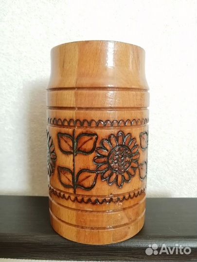 Кружка пивная деревянная СССР