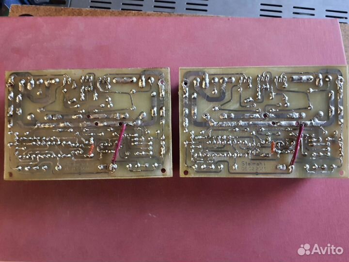 Платы усилителя Оплеуха- микрухам 2,5 (ом2,5)