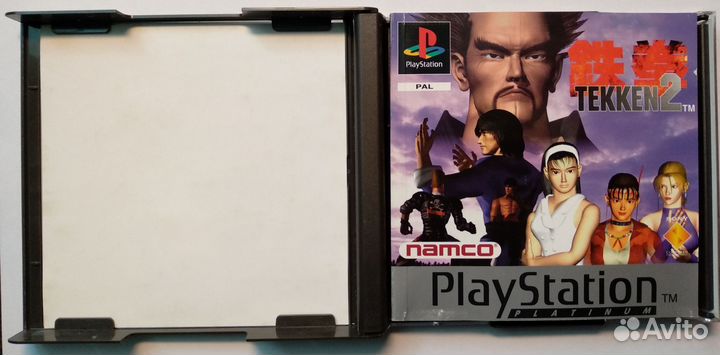 Tekken 2 PAL ps1 Лицензия