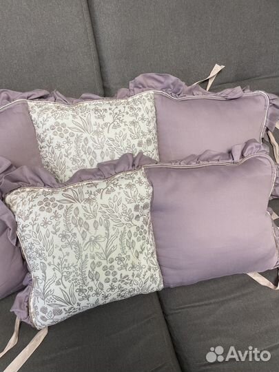 Бортики в детскую кроватку