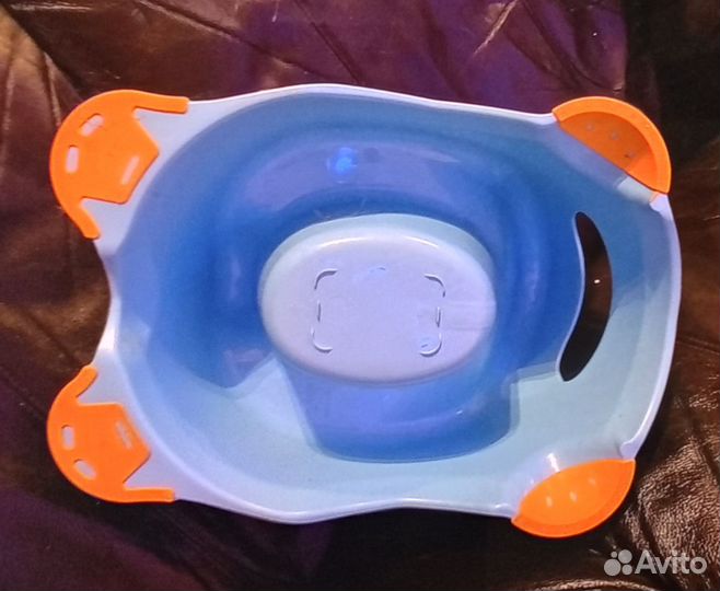 Горшок детский голубой