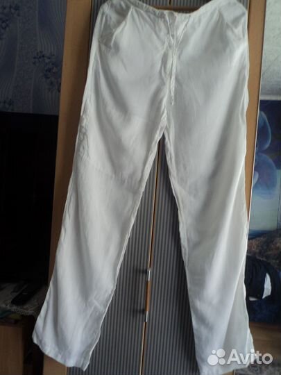 Капри льняные и х/б