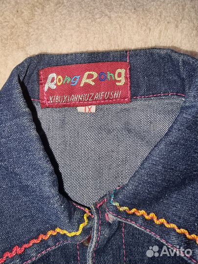 Джинсовая куртка для девочки