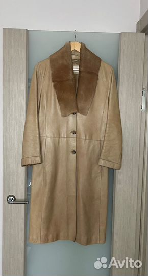 Кожаный тренч Vespucci, размер M