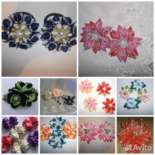 Резинки для волос ручной работы