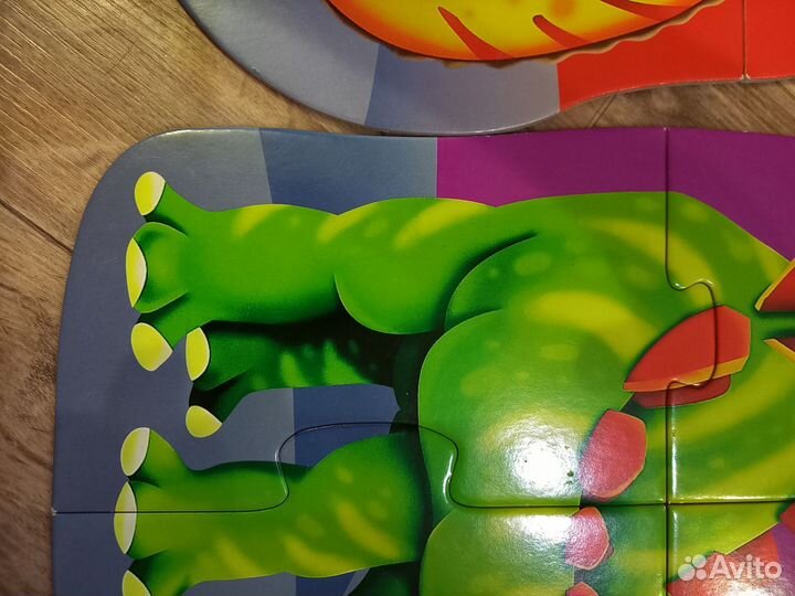 Пазлы макси динозавры