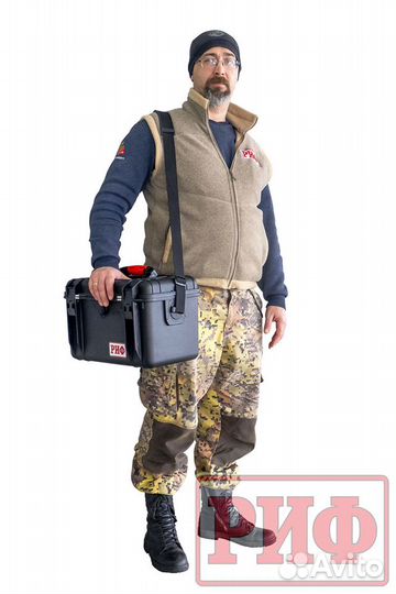 Лебёдка переносная риф 3500ASR в защитном кейсе