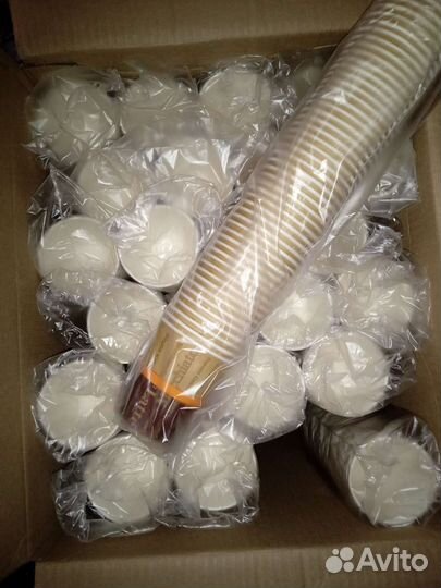 Стаканы картонные для кофе