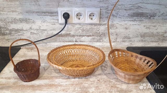Корзина плетеная