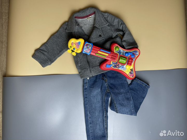 Одежда на весну и лето для девочки пакетом 80 86